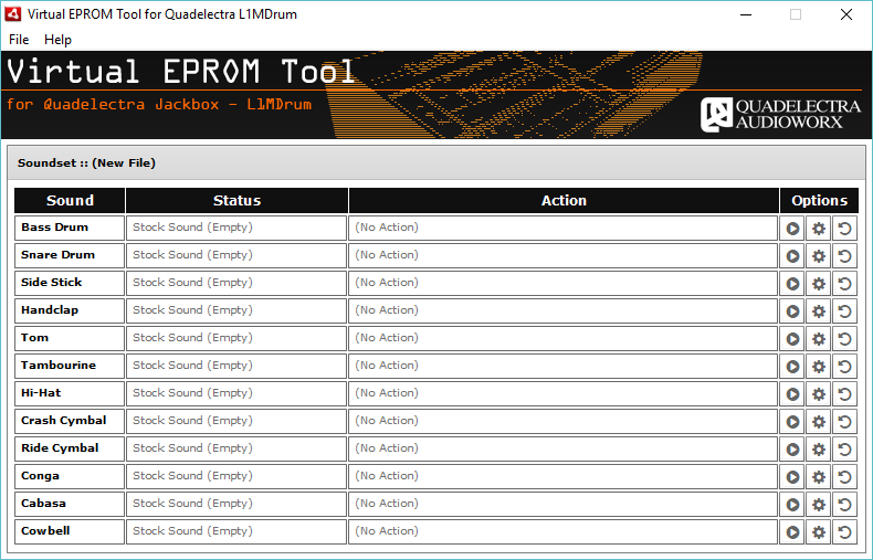 L1M Virtual EPROM Tool Dialog Screen
